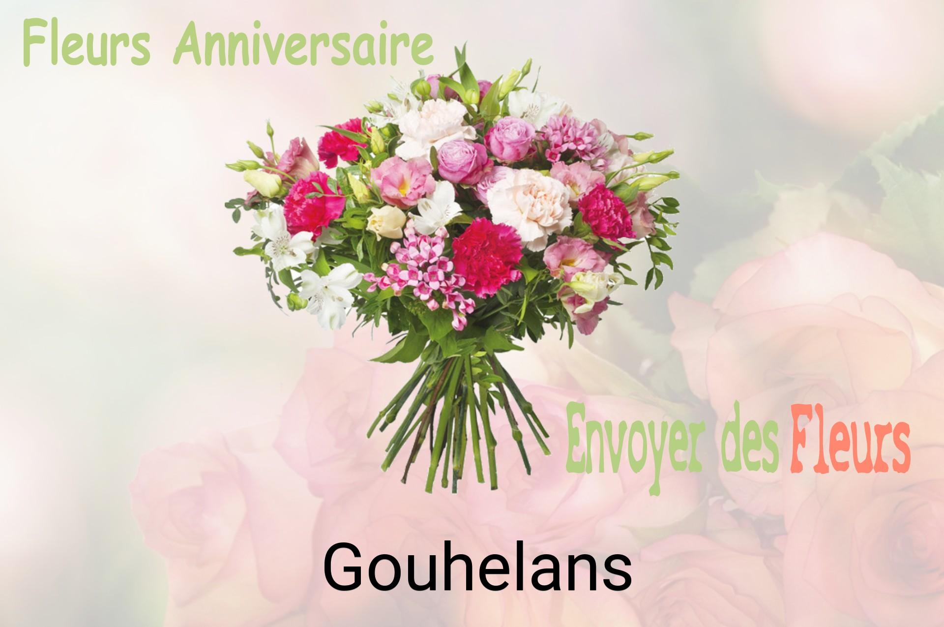 Bouquet de fleurs d’anniversaire livré à Gouhelans